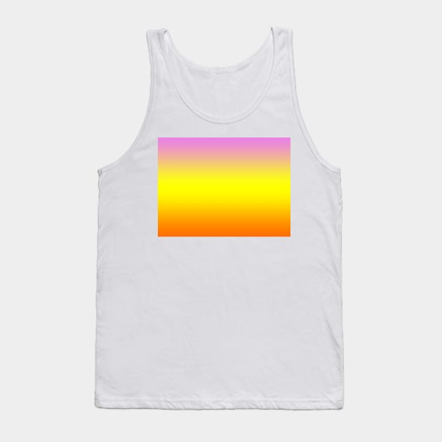 Summer pink yellow orange tropical Tank Top by nloooo